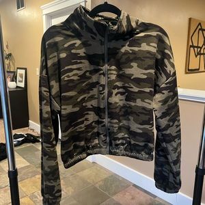 Child large (fits adult small) camo zip up!